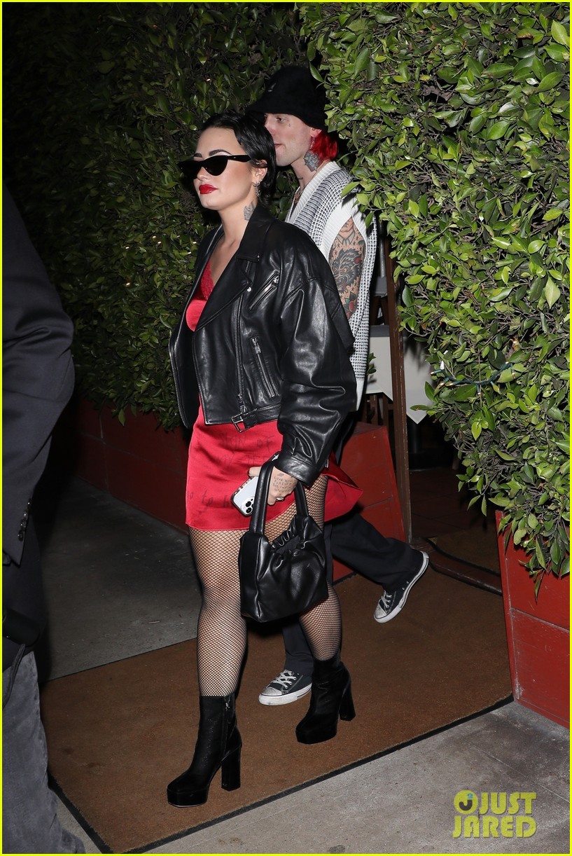 Demi Lovato Celebrates 30th Birthday with Boyfriend Jutes in Santa