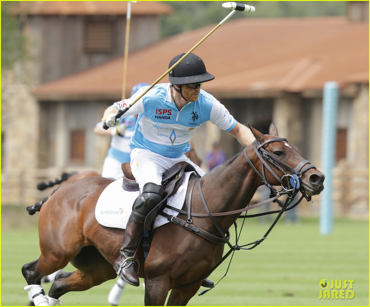 Prince Harry Honors Late Mom Princess Diana During Charity Polo Match