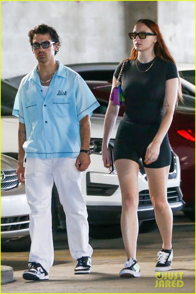 Joe Jonas & Sophie Turner Enjoy Day Out in Miami After Celebrating His
