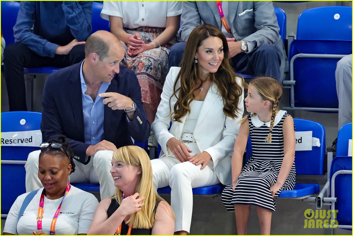 Princess Charlotte Joins Kate Middleton & Prince William for(01)