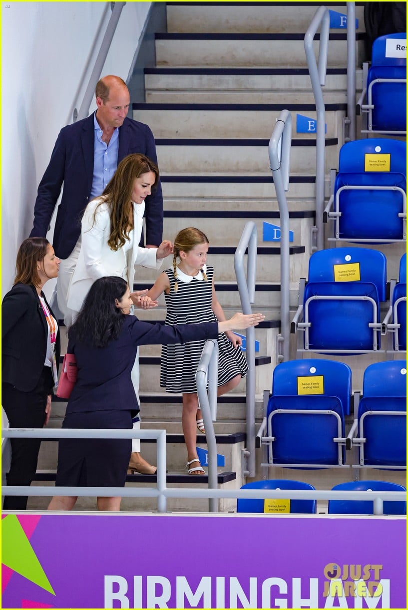 Princess Charlotte Joins Kate Middleton & Prince William for