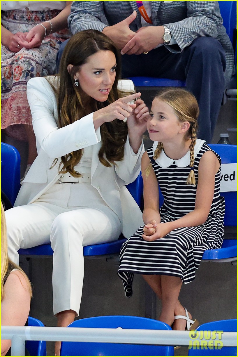 Princess Charlotte Joins Kate Middleton & Prince William for