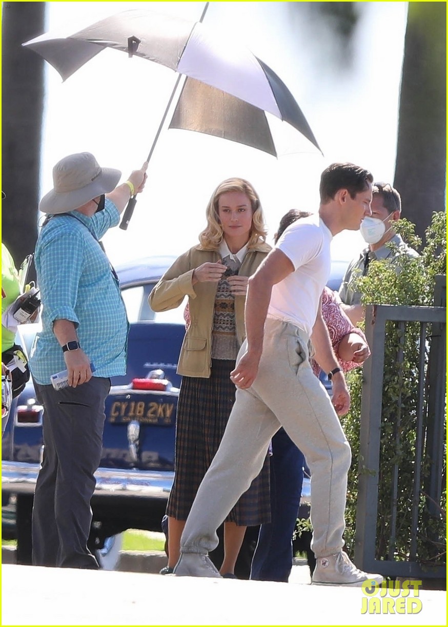 Brie Larson Gets Visit from Boyfriend Elijah AllanBlitz on Set of
