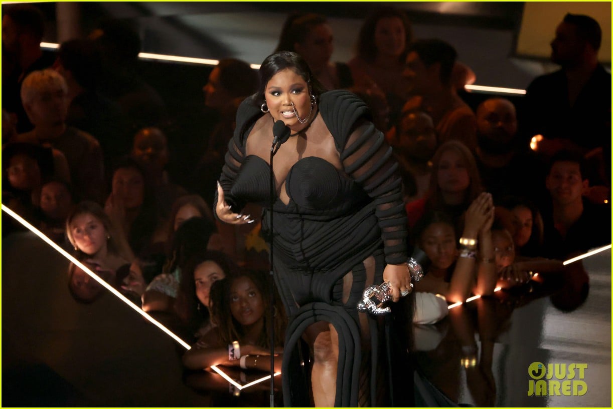 Lizzo Sends Message to Her Haters (aka Aries Spears) After Winning at