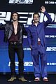 brad pitt aaron taylor johnson seoul press conference 20