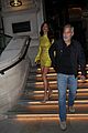 amal clooney yellow dress change george after ticket premiere 10