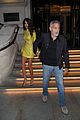 amal clooney yellow dress change george after ticket premiere 13