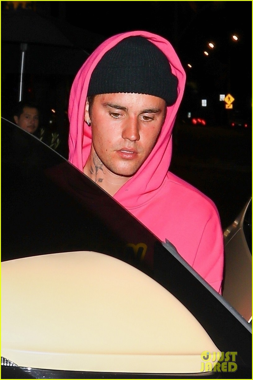 justin hailey bieber candids first outing postponed tour 154825496