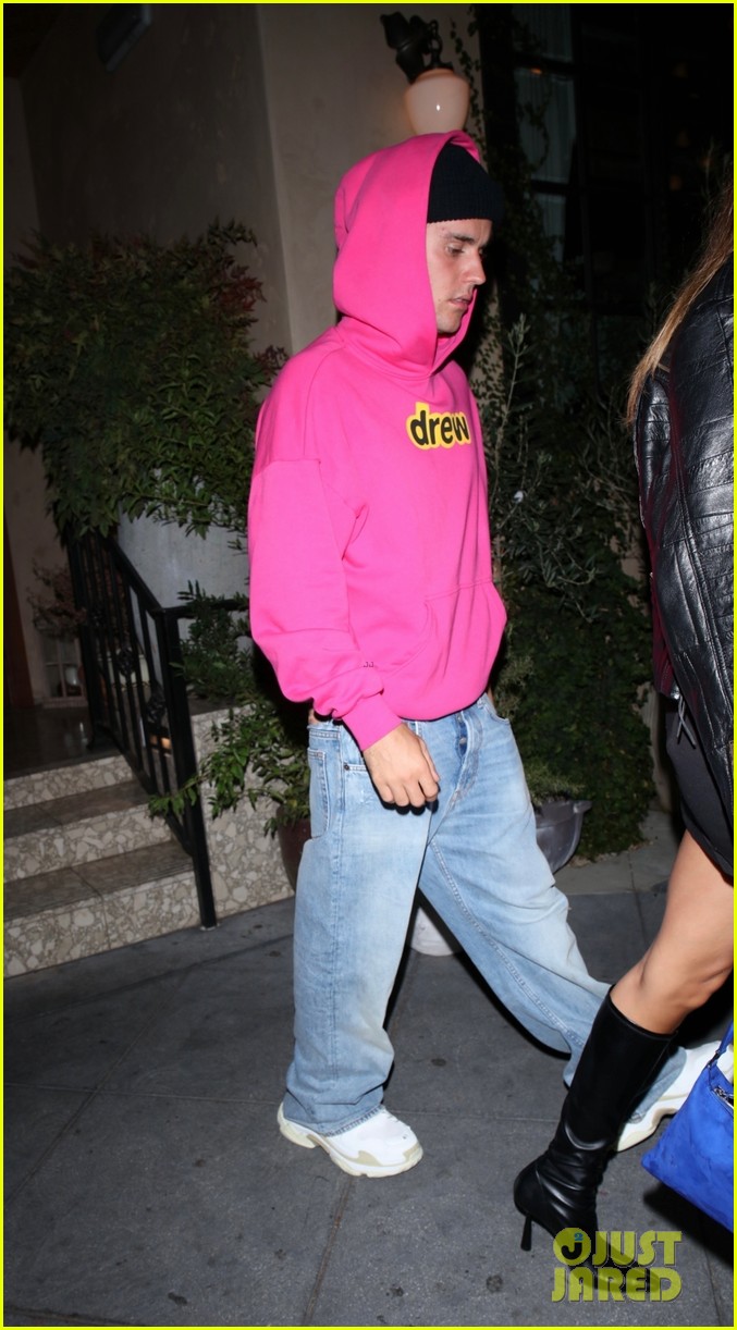 justin hailey bieber candids first outing postponed tour 334825514
