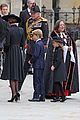 princess charlotte reminds prince george to bow funeral 08