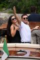 ed weswtick amy jackson share a kiss boat ride italy 14