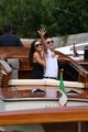 ed weswtick amy jackson share a kiss boat ride italy 16