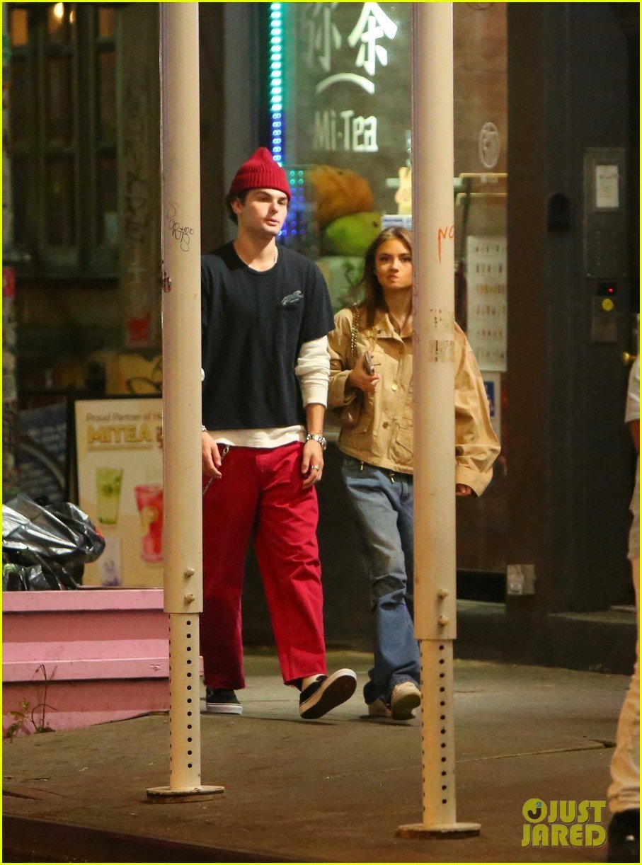 Leni Klum & Boyfriend Aris Rachevsky Step Out for Dinner Date in NYC