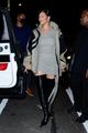 rihanna rocks thigh high leather boots night out nyc 11