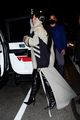 rihanna rocks thigh high leather boots night out nyc 12