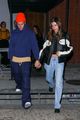 justin hailey bieber hold hands on dinner date in weho 19