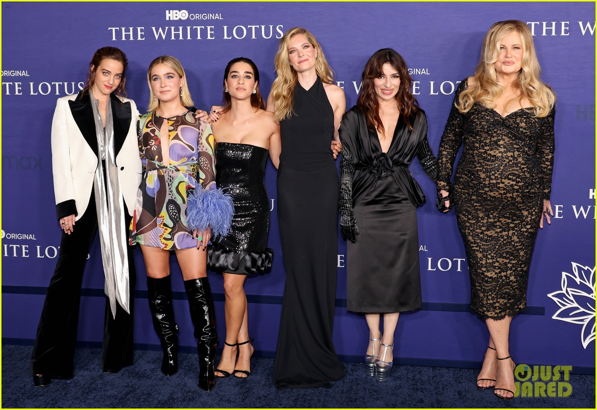 New Cast for 'The White Lotus' Season 2 Attends Red Carpet Premiere in