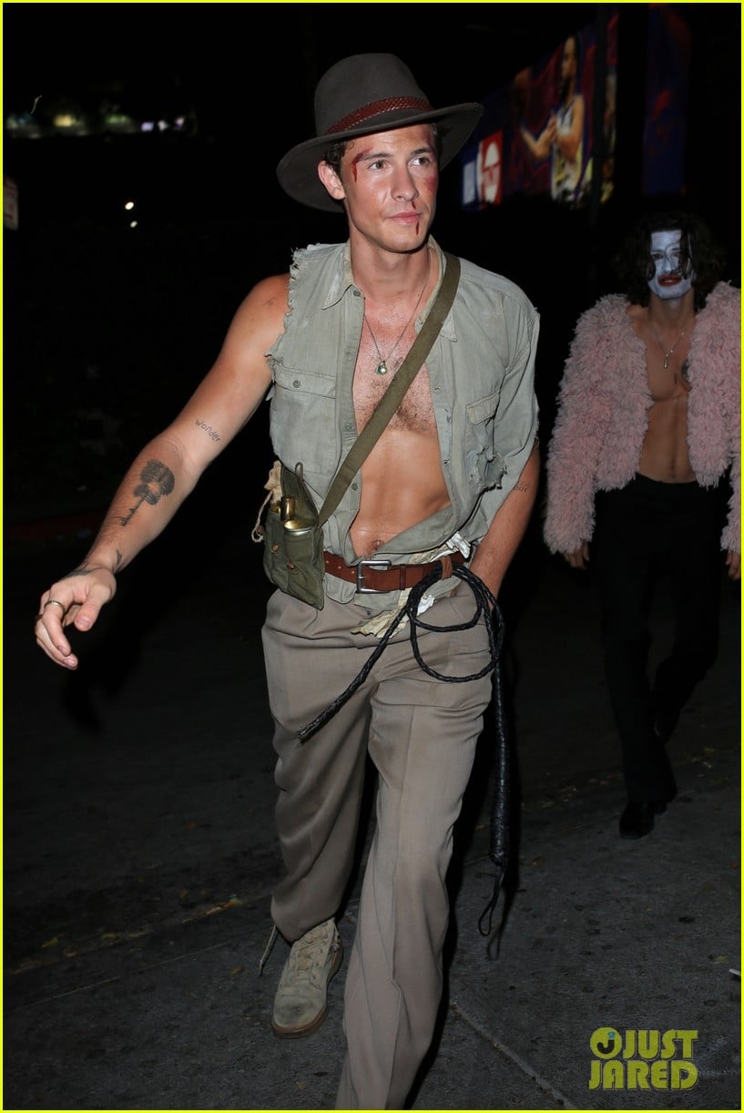 Shawn Mendes Goes as Indiana Jones for Halloween 2022! Photo 4847194