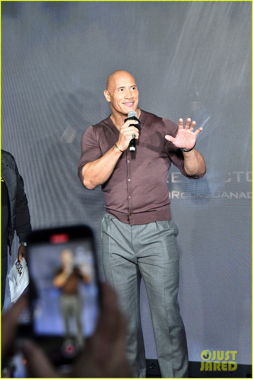Dwayne Johnson Brings New Movie 'Black Adam' to Canada!: Photo 4838376