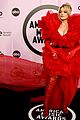 bebe rexha wears red 2022 american music awards 04