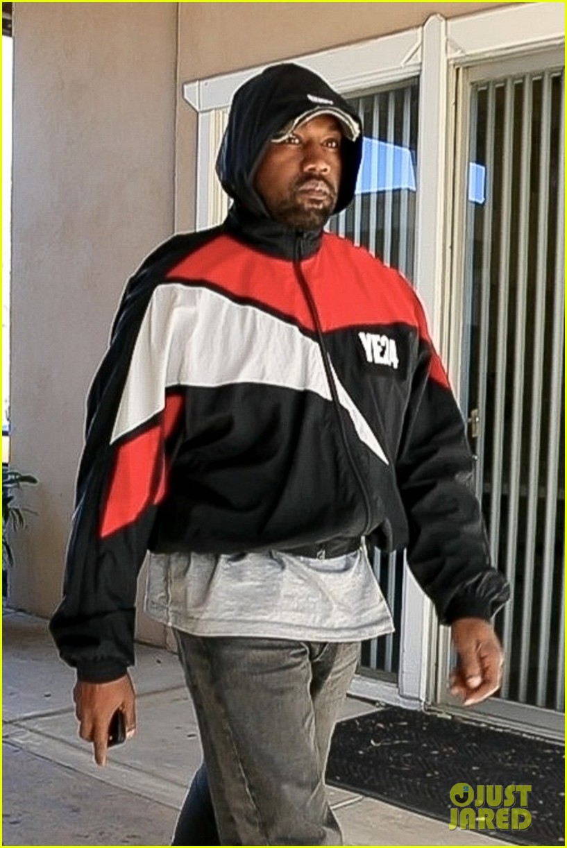 kanye west reps campaign gear during recent outing 01