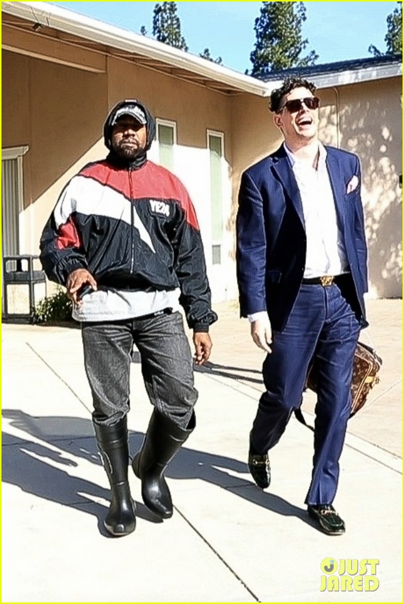 kanye west reps campaign gear during recent outing 054862301