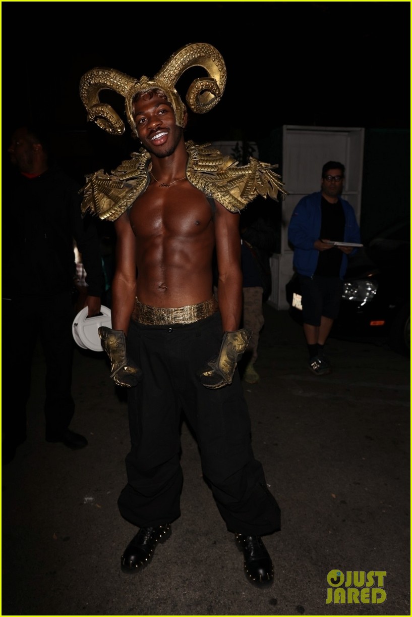 Adam Lambert & Lil Nas X Party Together on Halloween See Their