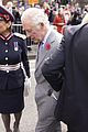 man detained throwing eggs king charles camilla 08