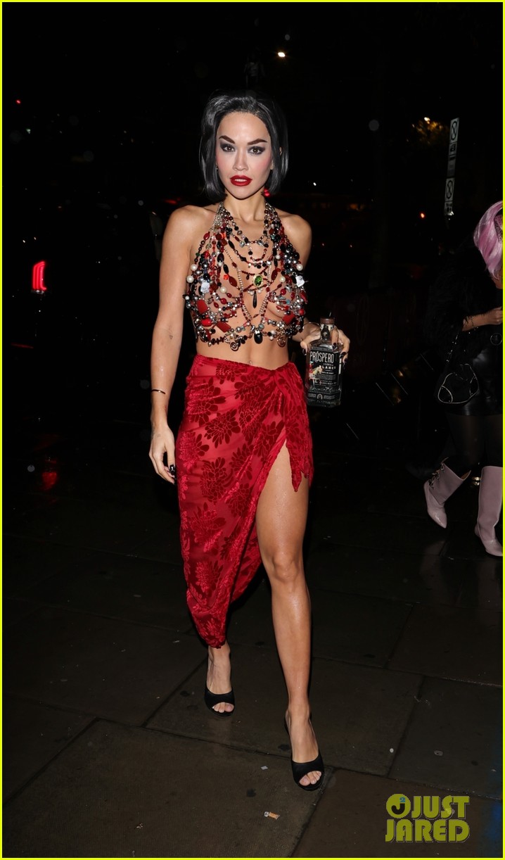 Rita Ora's Halloween Costume Is a 'Death Her' Character! Photo