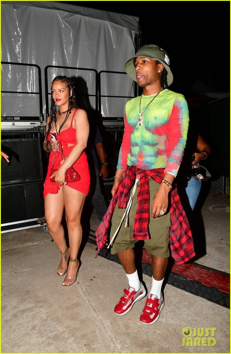 Rihanna & A$AP Rocky Attend Imagine Reggae Show in Barbados: Photo