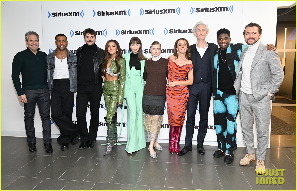 Lily Collins, Ashley Park, Lucas Bravo & More Celebrate 'Emily in Paris ...