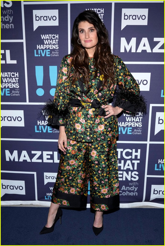 idina menzel on watch what happens live 014865198