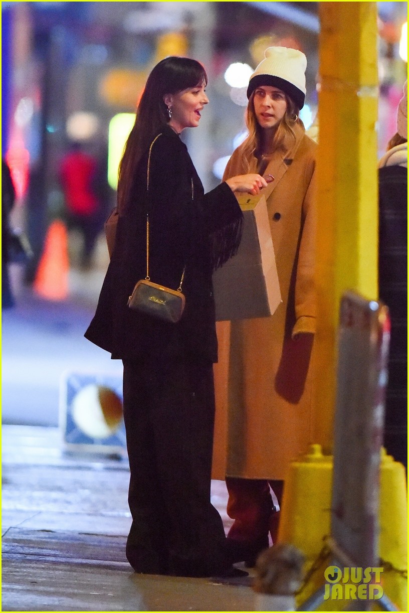 Dakota Johnson Steps Out for a Dinner in New York City Photo 4866026(02)