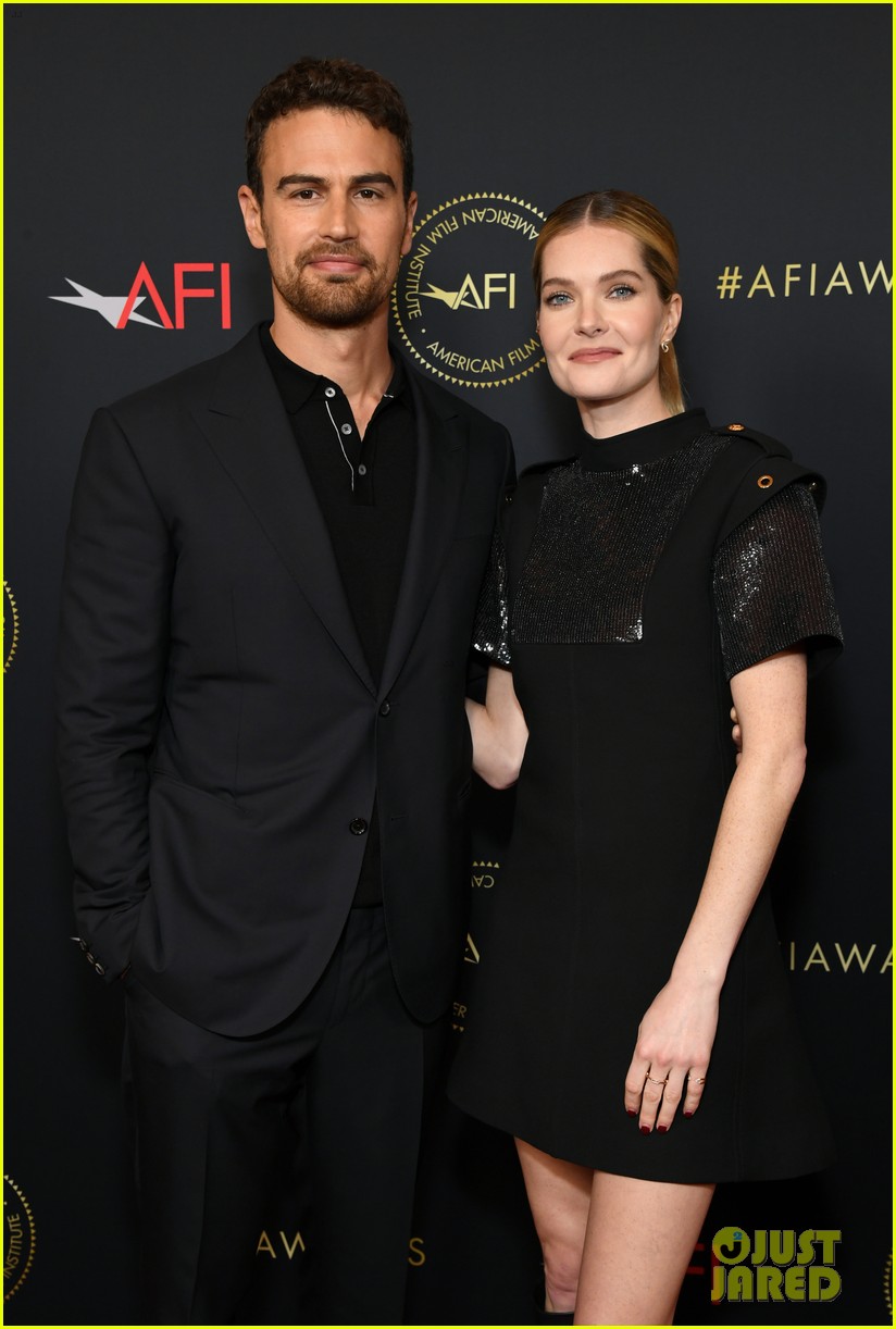 The White Lotus’ Meghann Fahy & Theo James Reunite at AFI Luncheon