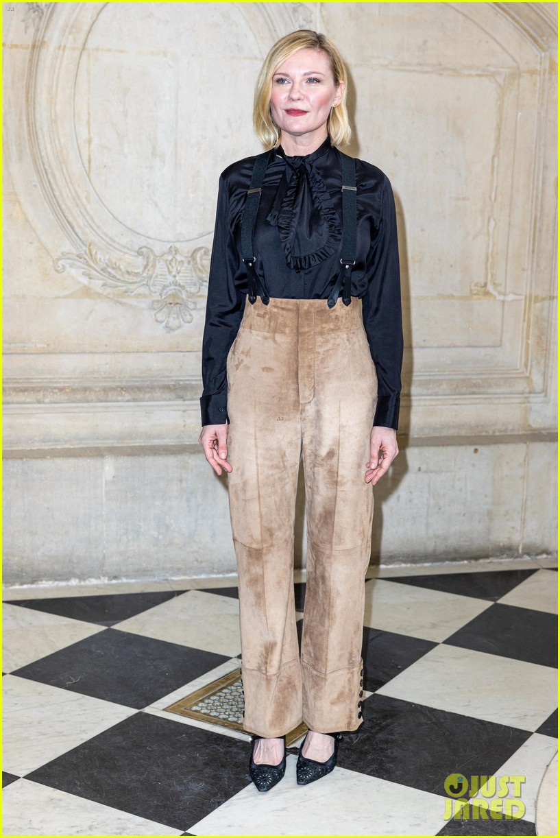 Jesse Plemons Shows Off New Look With Wife Kirsten Dunst at Christian