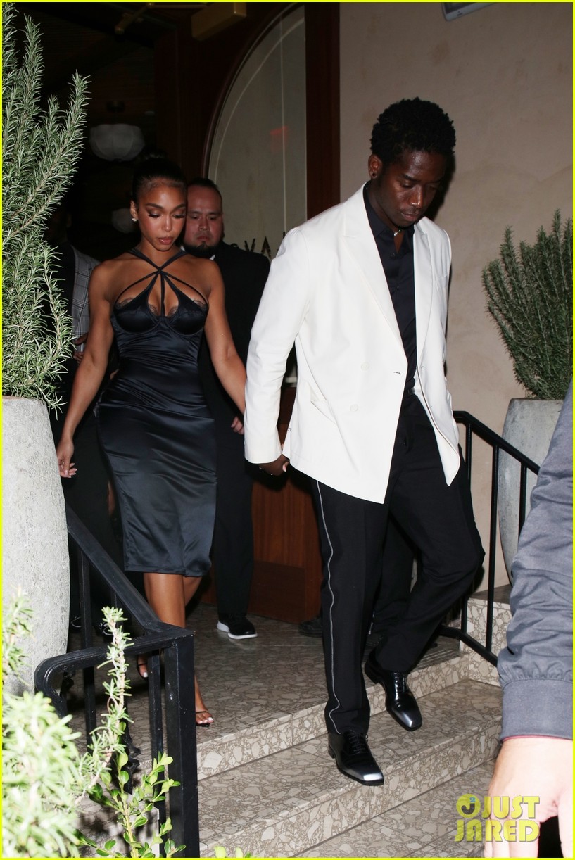 Lori Harvey & Boyfriend Damson Idris Hold Hands at Her 26th Birthday(02)