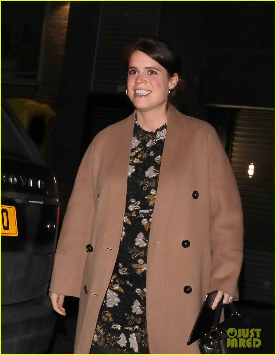 princess eugenie radiant first outing confirming pregnancy 024885586