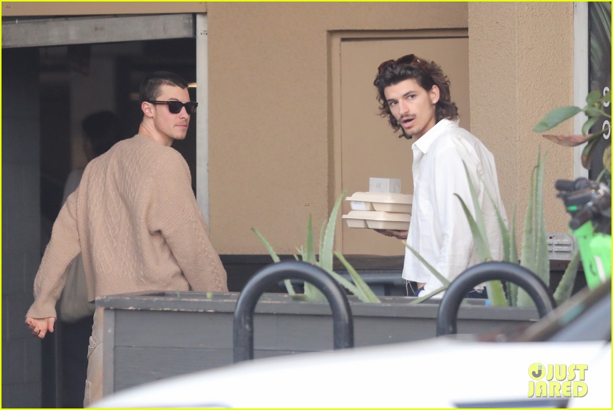Shawn Mendes Picks Up Lunch with a Friend in L.A. Photo 4882333