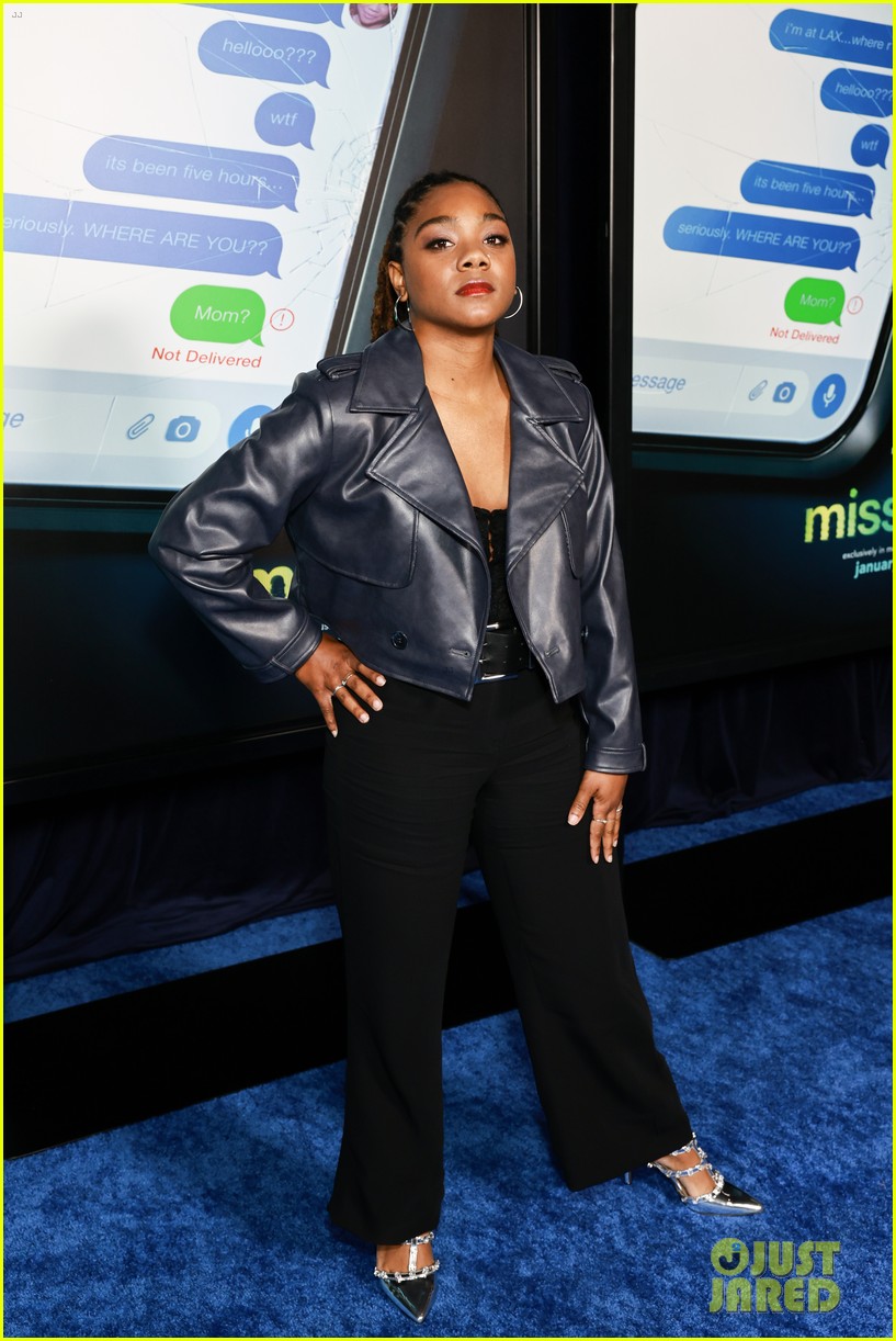 Storm Reid Brings Boyfriend Shedeur Sanders as Her Date For 'Missing