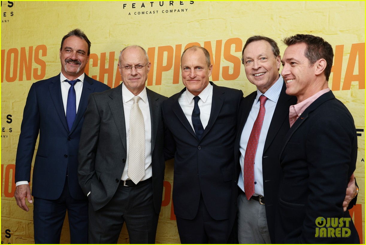 Woody Harrelson Brings His AGame to 'Champions' Premiere with