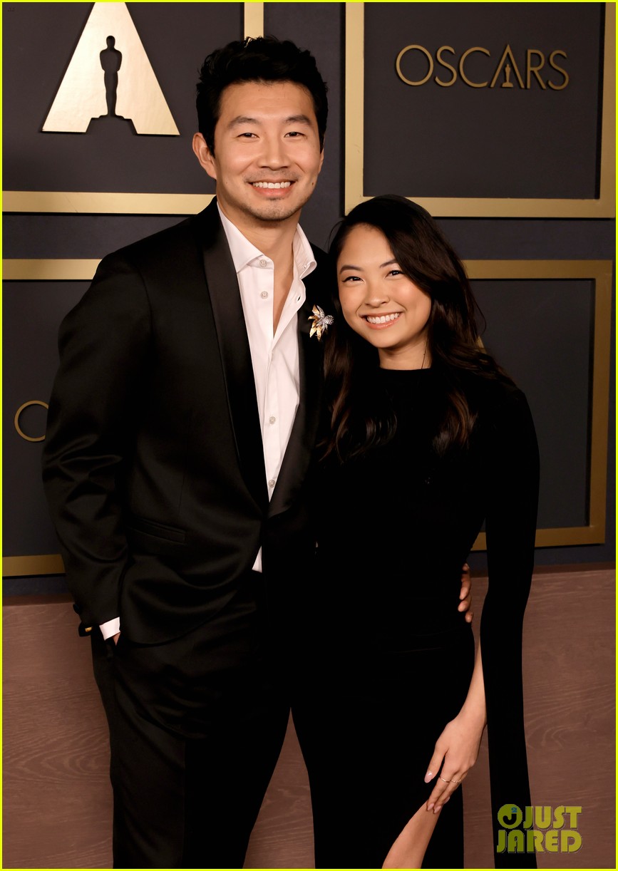 Simu Liu & Girlfriend Allison Hsu Couple Up for Academy Of Motion