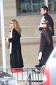 mary kate ashley olsen pick up their morning coffee before work 05