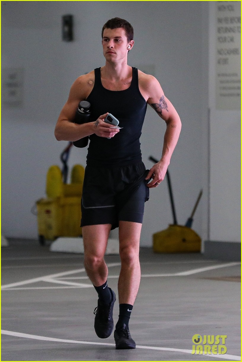 Shawn Mendes Hits the Gym in LA, Emerges Looking Fitter Than Ever