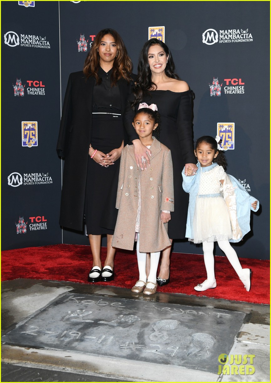 Vanessa Bryant & Daughters Honor Kobe Bryant in Emotional Handprints