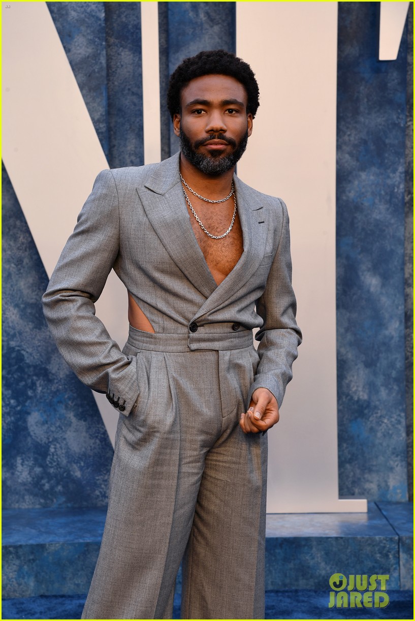 donald glover cutout suit vf party 11