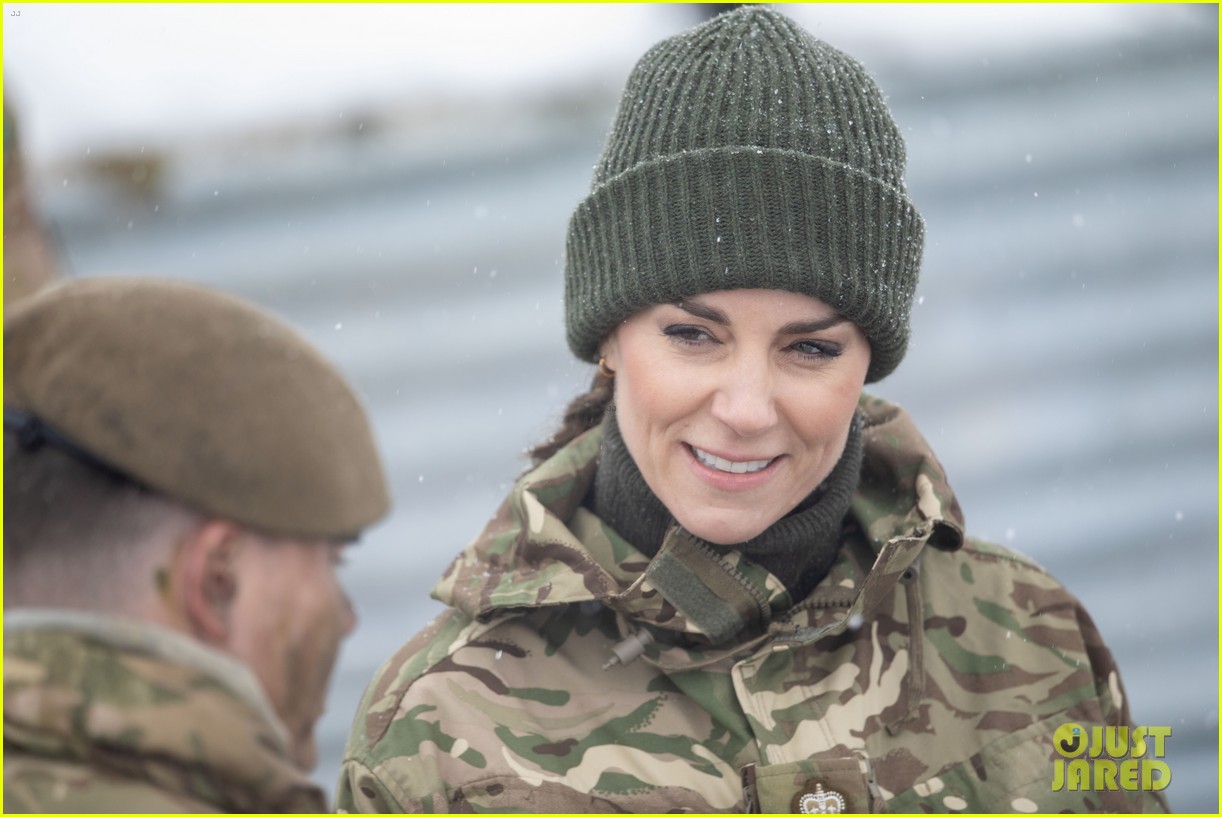 Kate Middleton Participates in Military Training Exercises During Irish