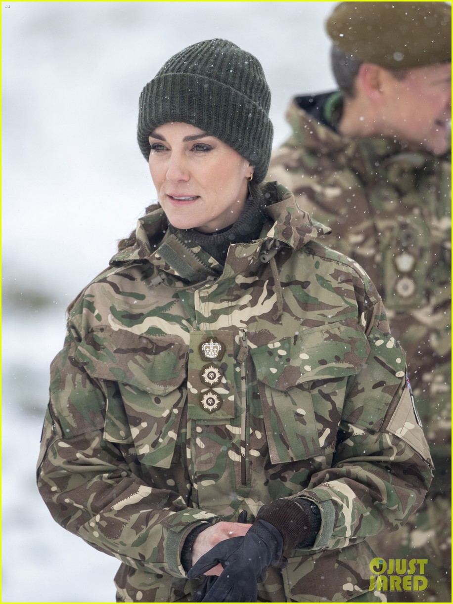 Kate Middleton Participates in Military Training Exercises During Irish