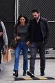 courteney cox johnny mcdaid hold hands arriving at jimmy kimmel taping 39