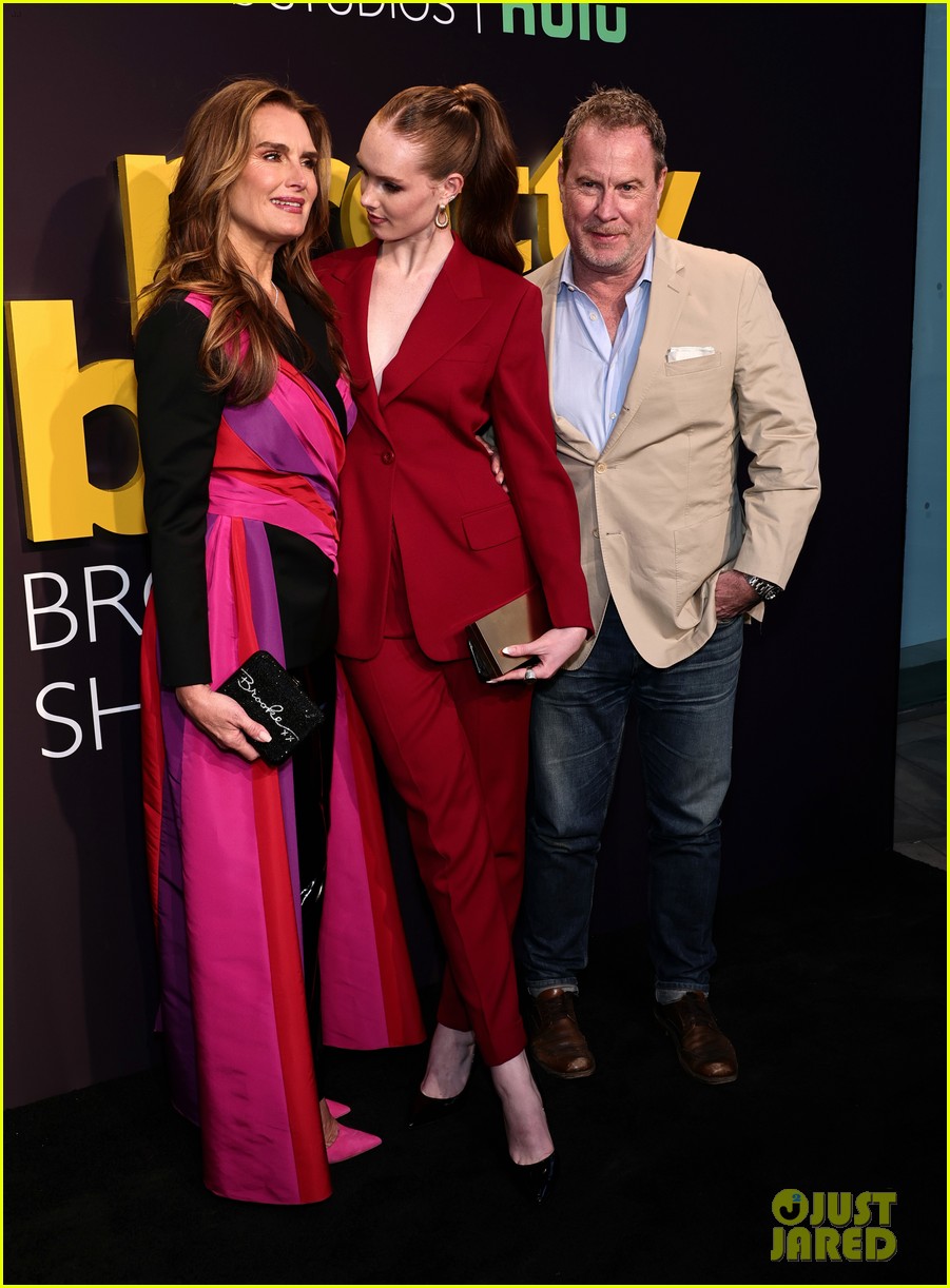brooke shields documentary premiere with daughter husband 014915830