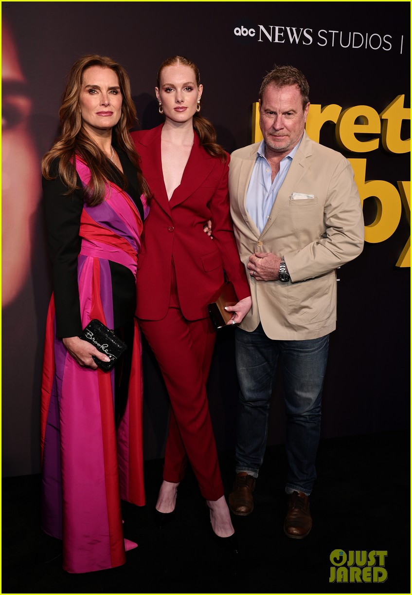 brooke shields documentary premiere with daughter husband 264915855